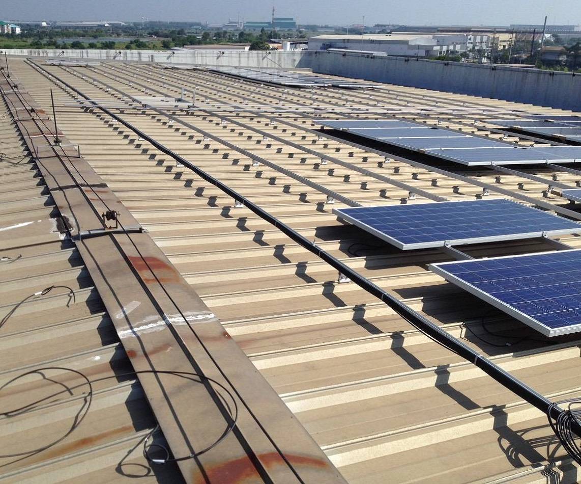 جبل Tin Rooftop الألومنيوم 5.1MW